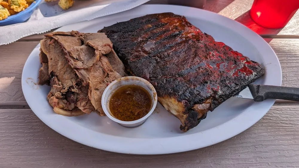 Brisket and Spare Ribs